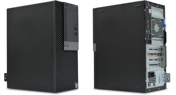 Офисный Мощный ПК + Монитор 22'' RYZEN 5 PRO 8x3.7GHz R7 450 SSD Win10 + Клавиатура + Мышка (PC Dell Optiplex 5055L)