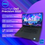 БУ Ноутбук Dell Precision 5520 15.6" FHD IPS i7 7820HQ Nvidia Quadro M1200 4GB 16GB 256GB SSD