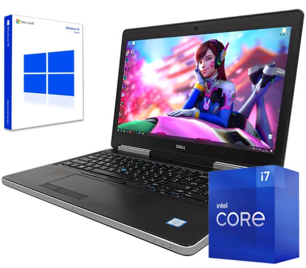 БУ Ноутбук Dell Precision 7520 15.6" 4K IPS i7 7820HQ Nvidia Quadro M2200 4GB 16GB + SSD