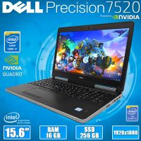БУ Ноутбук Dell Precision 7520 15.6" FHD IPS i7 6820HQ Nvidia Quadro M2200 4GB 16GB + SSD