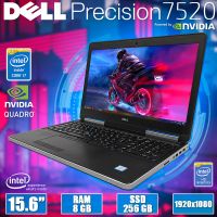 Уценка БУ Ноутбук Dell Precision 7520 15.6" FHD IPS i7 7920HQ Quadro M2200 4GB 8GB + 256GB SSD