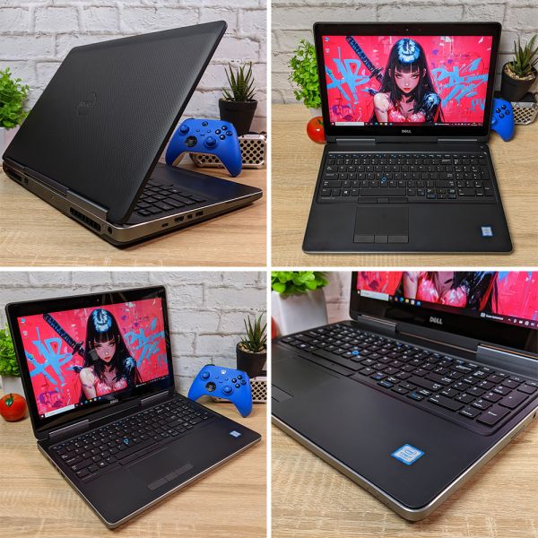 БУ Ноутбук Dell Precision 7520 15.6" FHD IPS i7 6820HQ Nvidia Quadro M2200 4GB 16GB + SSD
