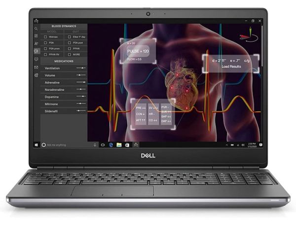АКЦИЯ! Игровой Ноутбук Dell Precision 7550 15.6" Full HD i5 10400H Nvidia Quadro T1000 4GB 16GB 512GB SSD