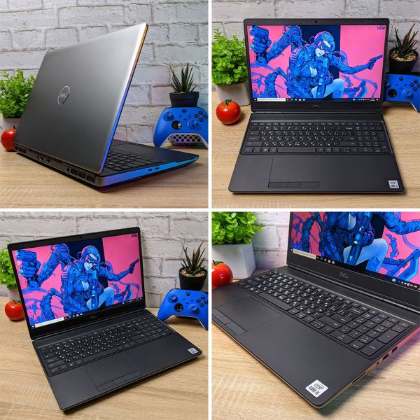 АКЦИЯ! Игровой Ноутбук Dell Precision 7550 15.6" Full HD i5 10400H Nvidia Quadro T1000 4GB 16GB 512GB SSD
