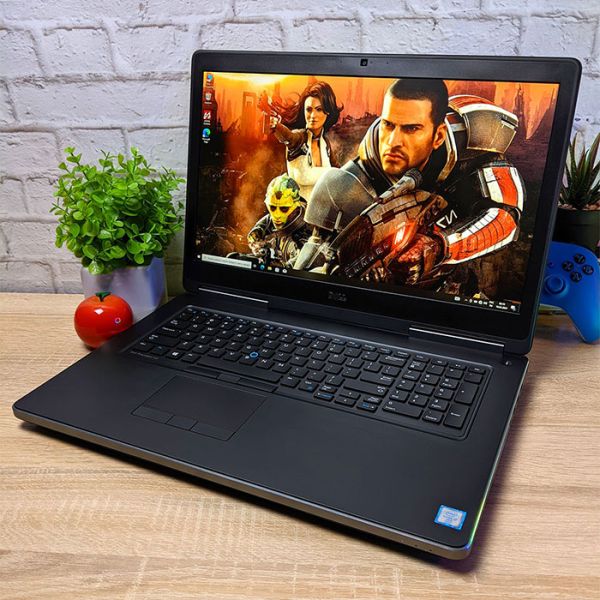 БУ Ноутбук Dell Precision 7710/7720 17.3" FHD IPS i7 6920HQ Nvidia Quadro M1200M 16GB 512GB SSD