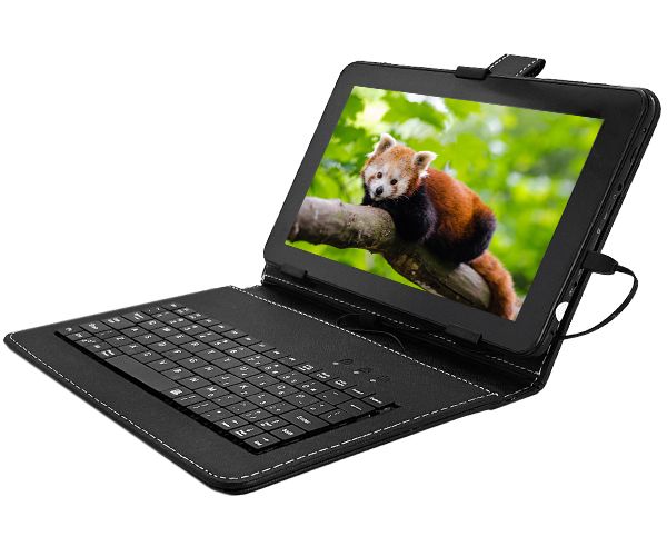 Чехол с КЛАВИАТУРОЙ 9 micro USB, РУССКИЕ БУКВЫ