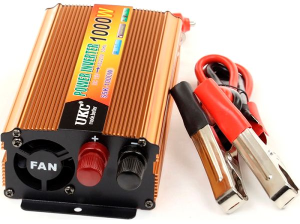 Преобразователь напряжения инвертор UKC SSK 1000W AC/DC 12V-220V
