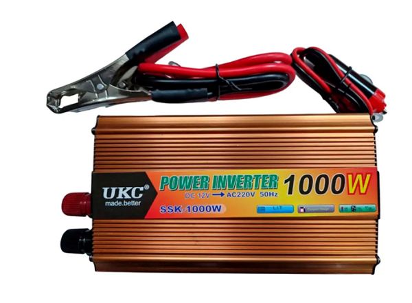 Преобразователь напряжения инвертор UKC SSK 1000W AC/DC 12V-220V
