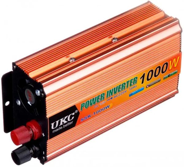 Преобразователь напряжения инвертор UKC SSK 1000W AC/DC 12V-220V