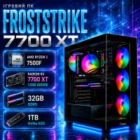Игровой ПК FrostStrike 7700 XT | Ryzen 5 7500F | RX 7700 XT 12GB | 32GB DDR5 |SSD 1ТB