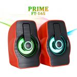 Колонки USB PRIME FT-185 Black Red