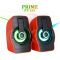 Колонки USB PRIME FT-185 Black Red