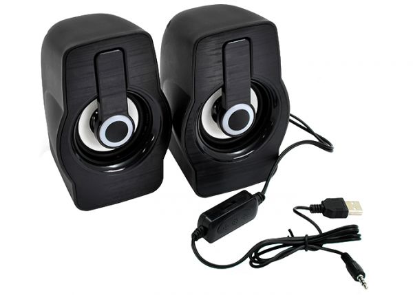 Колонки USB PRIME FT-185 BLACK