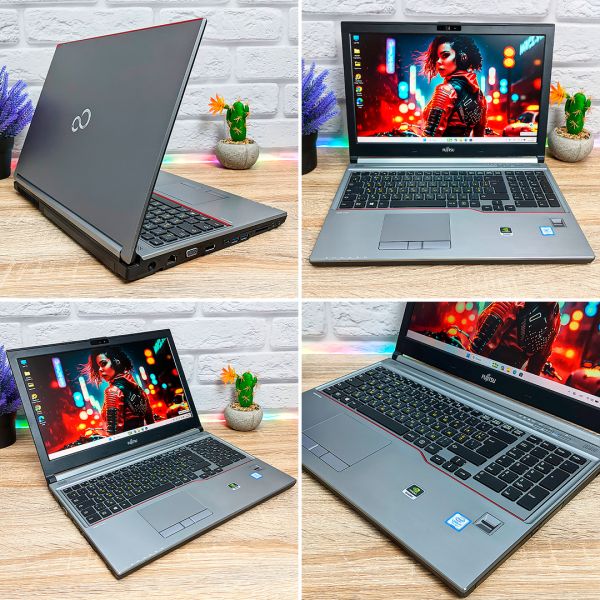 БУ Ноутбук Fujitsu Celsius H770 15.6" FHD IPS i7 7700HQ Quadro M1200 4GB 16GB 512GB SSD
