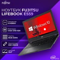 Бизнес Ноутбук Fujitsu LIFEBOOK E559 15.6" i5 8265U 8GB RAM 256GB SSD
