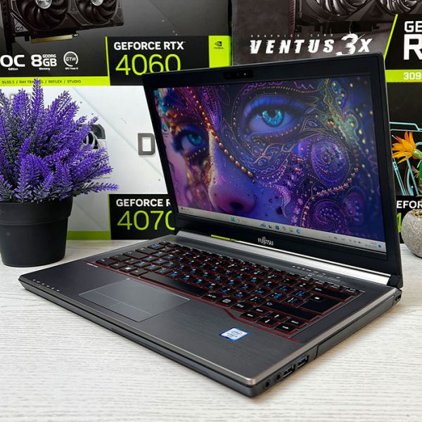 Офисный Ноутбук Fujitsu LIFEBOOK E746 14" i5 6200U 8GB RAM 256GB SSD
