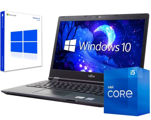 Бизнес Ноутбук Fujitsu LIFEBOOK U747 14" i5 6200U 8GB RAM 128GB SSD