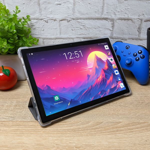 Планшет Smart Study 4G для дома и учебы 10.1" 8 ядер 1920х1200 4GB / 32GB WiFi 5GHz GPS + Чехол