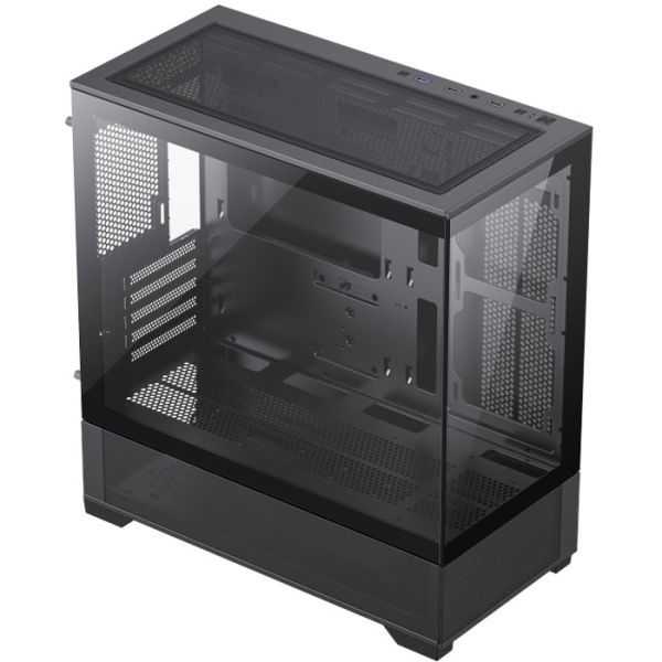 Корпус GAMEMAX Vista M Tempered Glass без БП Black