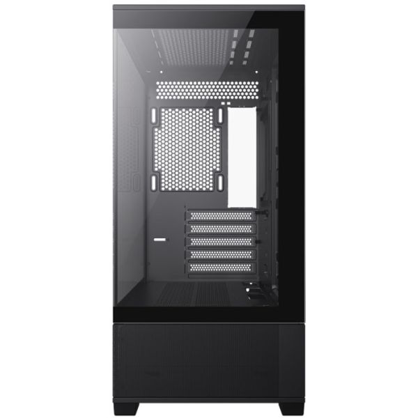 Корпус GAMEMAX Vista M Tempered Glass без БП Black
