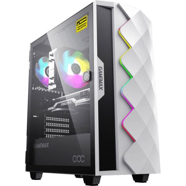 Корпус GAMEMAX White Diamond Coc