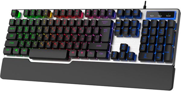 Клавиатура проводная GamePro GK599 Stinger USB Grey