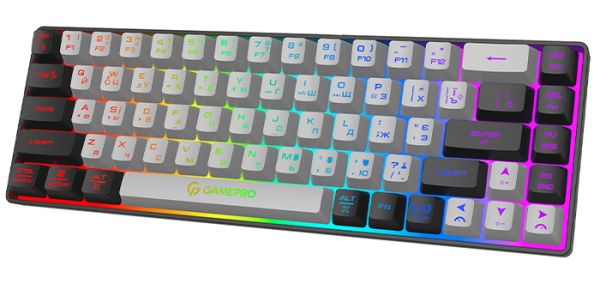 Клавиатура беспроводная GamePro GK935 Wireless LED Black