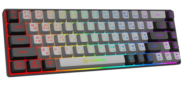 Клавиатура беспроводная GamePro GK935 Wireless LED Black