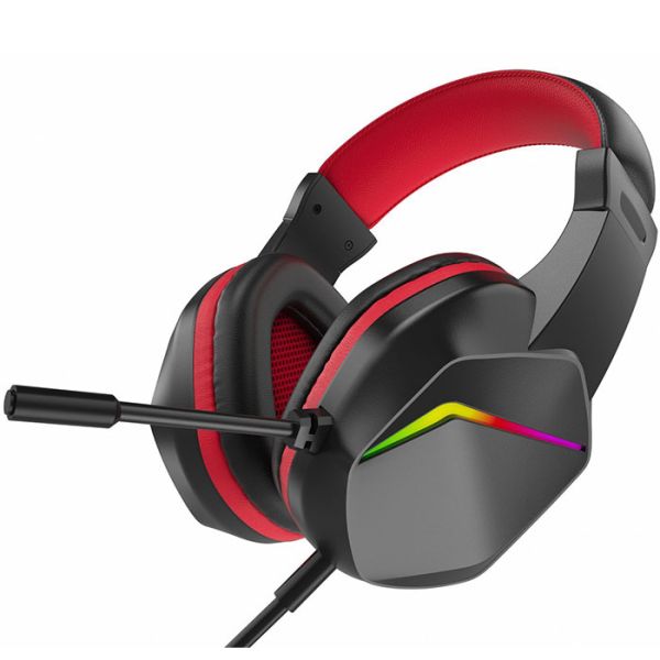 Наушники проводные игровые GamePro HS311 RGB Black с микрофоном Черные