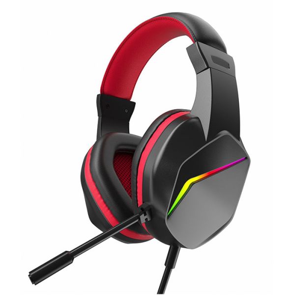 Наушники проводные игровые GamePro HS311 RGB Black с микрофоном Черные