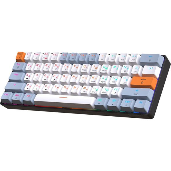 Клавиатура проводная GamePro MK130R Outemu Red Hot-Swap RGB Black