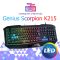 Клавиатура проводная Genius Scorpion K215 Black UKR USB