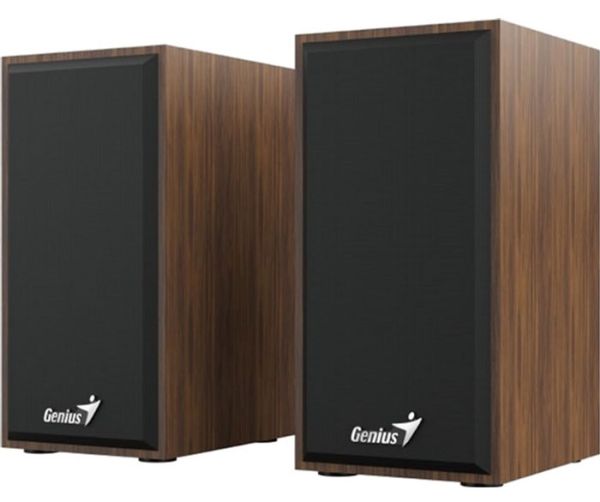 Колонки проводные для компьютера Genius SP-HF180 USB Wood