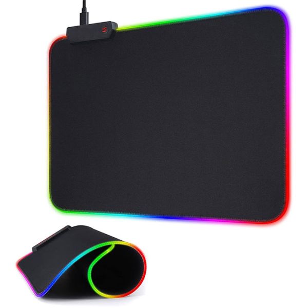 Коврик для мышки RGB Game Glowing cool с подсветкой