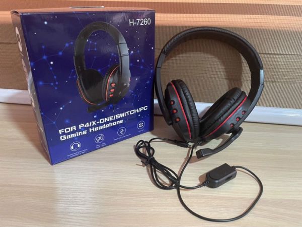 Игровые наушники с микрофоном H-7260