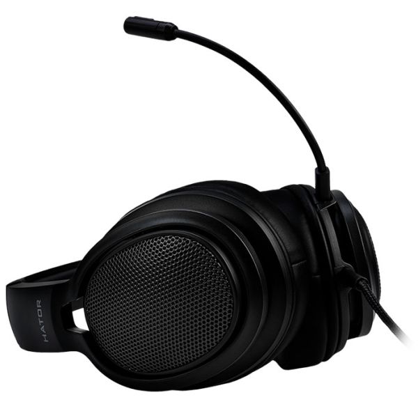 Игровые наушники проводные с микрофоном HATOR Hellraizer (HTA-812) Black