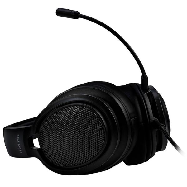 Игровые наушники проводные с микрофоном HATOR Hellraizer PC Edition (HTA-803) Black