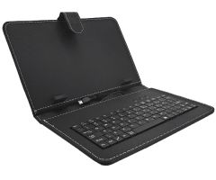 Чехол с КЛАВИАТУРОЙ 9 micro USB, РУССКИЕ БУКВЫ