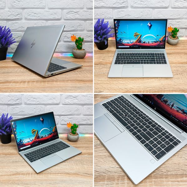 БУ Ноутбук HP EliteBook 855 G7 15.6'' FHD IPS Ryzen 5 Pro 4650U Vega 6 8GB 256GB SSD