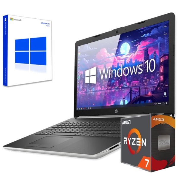 Ноутбук HP Laptop 15-db1973cl 15.6" Touch screen AMD Ryzen 7 3700U 8GB 256GB SSD