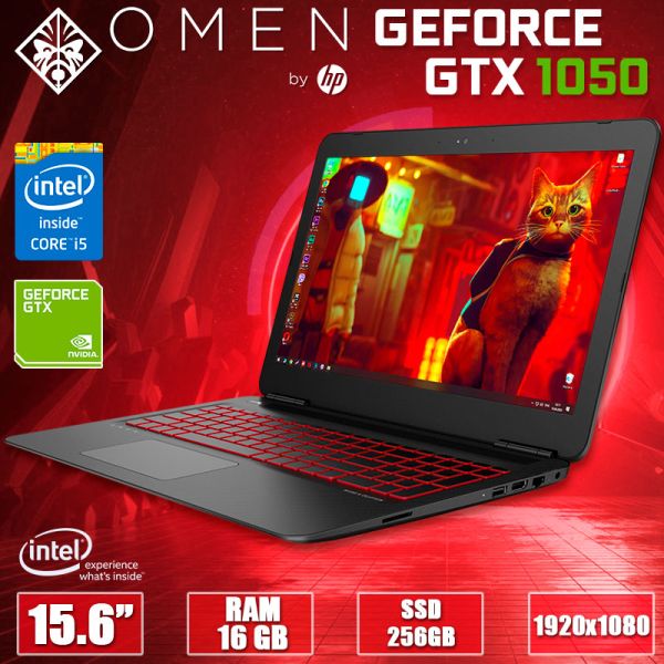 БУ Ноутбук Omen HP 15 ax213nw 15.6" FHD IPS i5 7300HQ GTX 1050 4GB 16GB + 256GB SSD