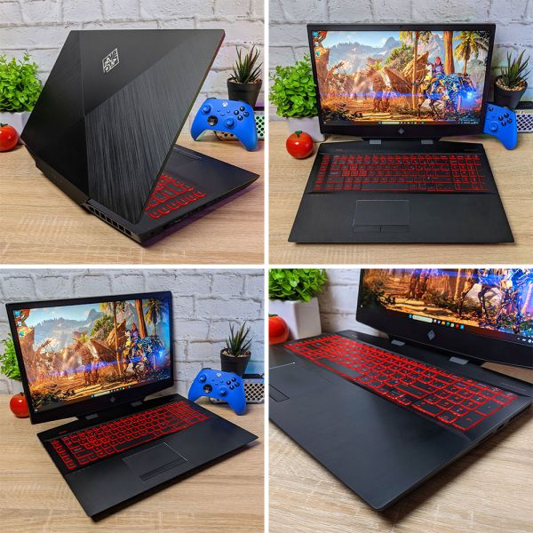 Мощный Игровой Ноутбук HP Omen 17 cb0020nr 17.3" IPS i7 9750H GTX 1660Ti 16GB + SSD