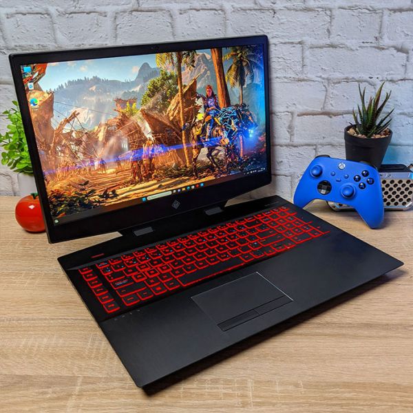 Мощный Игровой Ноутбук HP Omen 17 cb0020nr 17.3" IPS i7 9750H GTX 1660Ti 16GB + SSD
