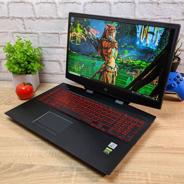 Супер Мощный Игровой Ноутбук HP Omen 17 cb1055cl 17.3" 144GHz i7 10750H RTX 2070 16GB + SSD
