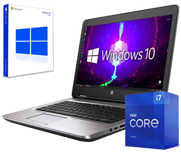 Производительный Ноутбук HP ProBook 640 G2 14" i7 6600U 8GB + SSD+ веб камера в подарок