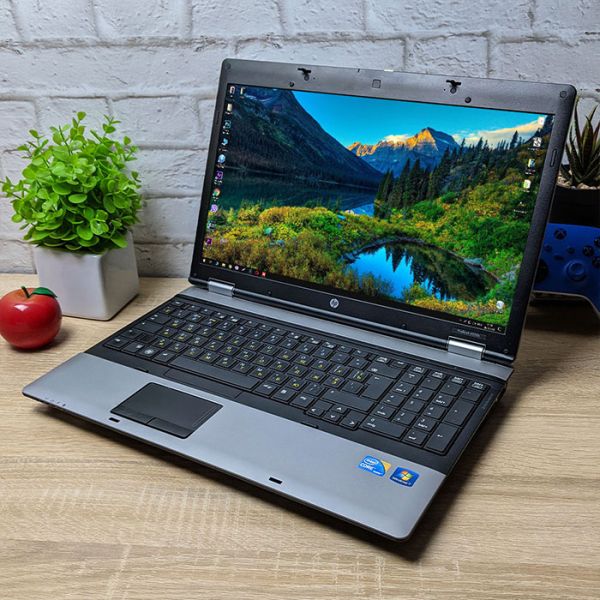 Хороший ноутбук HP ProBook 6550b 15.6'' Intel Core i5 520M 4GB 120GB SSD+ web cam в подарок