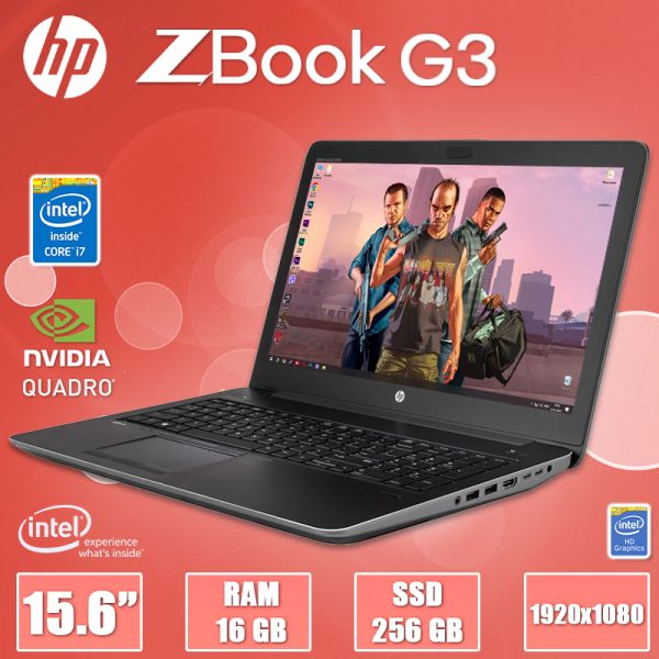 БУ Ноутбук HP Zbook 15 G3 15.6" FHD IPS i7 6820HQ Nvidia Quadro M2000M 16GB 256GB SSD