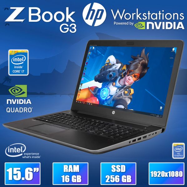 БУ Ноутбук HP Zbook 15 G3 15.6" FHD IPS i7 7700HQ Nvidia Quadro M2200 16GB 256GB SSD