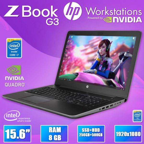 БУ Ноутбук HP Zbook 15 G3 15.6" FHD IPS i7 6700HQ Quadro M1000M 8GB 256GB SSD+500GB HDD