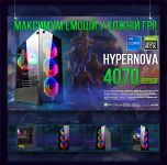 ИГРОВАЯ сборка "HyperNova 4070 Super" | RTX 4070 SUPER 12GB | Intel i7 10700KF |SSD M.2 | Wi-Fi | WIN11